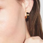 Tory Burch $130 Retail NWOT Kira Enamel Hoop Earrings Photo 5