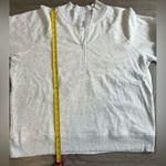 90 Degree by Reflex Size 3x Women’s Quarter Zip Pullover Sweatshirt Light Gray Photo 6