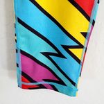 LOUDMOUTH Captain Thunderbolt Leggings Size Large Red Photo 5