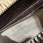 Orla Kiely Punched Stem Brown Leather‎ wallet Photo 14