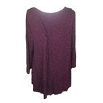 Lane Bryant New Swing Top Size 18/20 Ruched 3/4 Sleeve Leopard Cheetah Print Photo 2