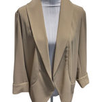 Nine West Tan Oversized Blazer Size L Photo 0