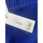 Sandro $ 415 NWT  Paris Silk Royal Blue Ravissante Zipper Waist Dress Size 3 Photo 1