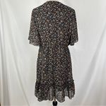 Manydress Womens Chiffon Floral Print‎ Vneck Casual Mini Boho Swing Dress Large Photo 10