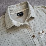 Wet Seal Vintage  Cream Polka Dot Button-Down Shirt with Lace Bow | 100% Cotton ✿ Photo 10