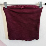 RSQ Lace Trim Tube Top, Coquette Indie Sleaze Soft Girl‎ Tumblr Romantic Goth XS Photo 0