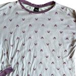 Disney Women's Character Cozy 2-Piece Pajama Set (Purple Minnie Mouse Photo 4