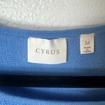 Cyrus  Royal Blue‎ Oversized Lightweight Knit Sweater Tunic  Size  M Photo 3