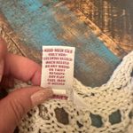Candie's Crochet Candie’s Women’s Tank Top Ivory Medium Excellent Condition. Photo 2