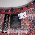 Miss Understood Elephant Graphic Tank & Tie Up Vest Boho Hippie Runs Small Size L Photo 7