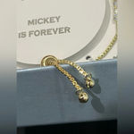 Disney  MICKEY IS FOREVER ADJUSTABLE BRACELET WITH EARRINGS Photo 6