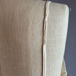 Vintage City Unltd ivory cream V neck camisole with lace hem and split sides Size M Photo 5