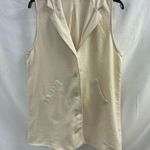 Urban Outfitters  Cream Button-Down Blouse Size Small Photo 0