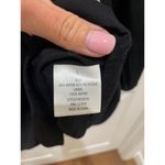 Blue Rain Francesca’s  Black And Floral Embroidered Bell Long Sleeve Mini Dress Photo 4