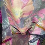 Vera Bradley F Nylon Tote Bag City Shopper in Jazzy Blooms 22x15” W Photo 5