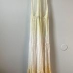 Urban Outfitters Out From Under UO Yellow Tiered Sheer Summer Maxi Dress Photo 8
