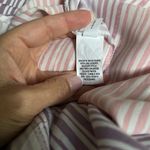 Ophelia Roe Smocked Puff Sleeve Pink & Purple Striped Mini Dress – Size Small Photo 7