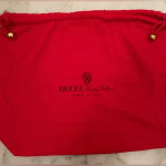 Gucci Authentic Vintage Red Dust Cover Bag Photo 0