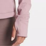 Athleta  Rainier mauve half zip pullover top size L Photo 3