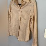 barney's new york Barney’s New York button down women’s flower shirt size L Photo 3