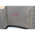 Teva Boots Womens Size 8.5 Black Foxy Ankle Boot Leather Stacked Heel 1006317 Photo 2