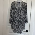 Jordan Taylor NWOT!  Snake Print Sheer Coverup Size L Photo 2