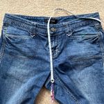 White House | Black Market Women's Noir Bermuda Denim Shorts - Size 4 - VGUC Photo 6
