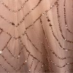 Adrianna Papell Madigan Beaded Sequins Gown in Rose Gold Size 8 NEW Photo 10