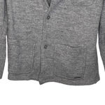 Michael Kors  Coatigan Sweater Jacket Size Medium‎ Gray Womens Wool Photo 3
