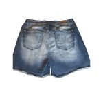 Judy Blue  Mid Rise Side Slit Plus Size Cut off Shorts Blue Size 3XL Photo 3