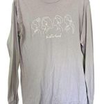 Girl Defined Sisterhood Graphic Print Long Sleeve Tee Purple Size Small Photo 0