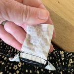 Vintage JM Studio Black & Cream Patterned A Line Skirt S Photo 5