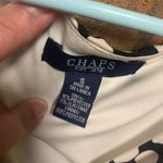 CHAPS Black and White Sleeveless Maxi Dress Photo 2