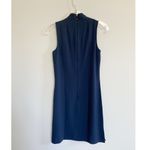 J.Crew 365 Sleeveless V-Neck Blake Shift Dress Navy Blue XXS Photo 2