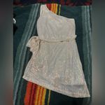 On Twelfth  Sparkling One-Shoulder Dress sz small Photo 2