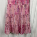 Saylor Rheta Metallic Tie Dye Stripe Mini Dress Sz.M NWT Photo 12