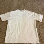 White Fox Boutique  Gray Tee with Green Logo Photo 5