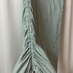Romwe Pastel Mint Green Side Ruching Mini Dress Cute Cotton Sundress Size Large Photo 4