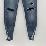 Free People About A Girl Distressed Stretch Jeans high rise size 24 NWT Photo 3