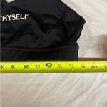 Hope & Wonder “Love Thyself” Black Sports Bra XL Photo 6