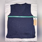 Halogen NWTS  Tank Top Women's Medium Navy Photo 4