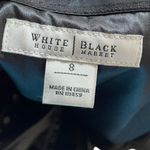 White House | Black Market  Luxe Formal Elegant Satin Silk Chiffon Strapless Dress Photo 6