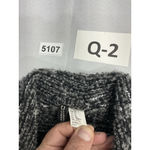 Divided Womans  Button Down Casual Coat Size 12 Black Photo 2