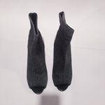 Guess Shimmer Peep Toe Ankle Boots Stiletto Heels Party Shoes Photo 9