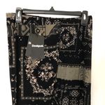 Desigual Womens Leggings M Black Floral Serenna Stretch Pull On NWT Photo 4
