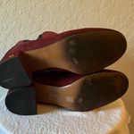 Coach : Wine Tia Suede Ankle (FG2911) Bootie Slip On Boots- 9- wear Photo 9