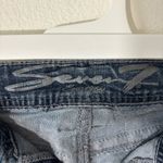 Seven7  Stylish Blue Denim Slim Straight Petite Blue Jeans size 10P Photo 1