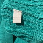 Charter Club  Turquoise Cowl Neck Sweater Photo 1