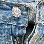 Edwin Denim Cai classic Straight High‎ Waist Non stretch Ripped Jeans size 26 Blue Photo 12