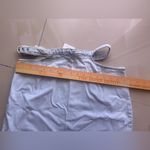 We Wore What Revolve  Skirt Women M Denim Cut Out Mini Light Wash 90s Y2K Casual Photo 7